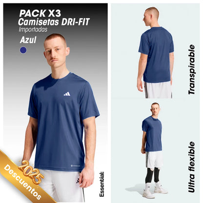 OFERTA: Pack X3 Camisetas Adidas