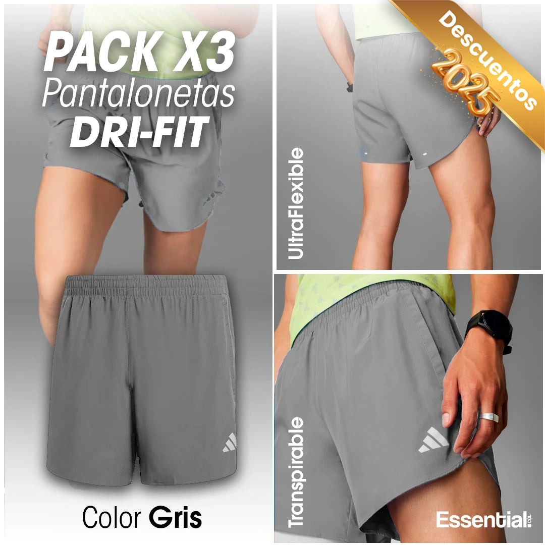 OFERTA: Pack X3 Pantalonetas Adidas