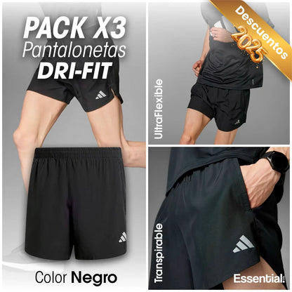 OFERTA: Pack X3 Pantalonetas Adidas